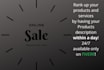 write catchy product description for you