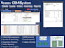 build your custom ms access CRM business database