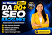 provide high authority da DR 90 plus SEO dofollow backlinks