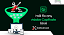 fix any issue with adobe captivate course