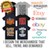 create typographic graphic t shirt design merch by amazon word cloud art