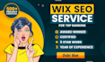 do wix SEO to rank your wix website to the first page
