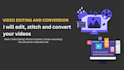 professionally edit reels, youtube videos, screen recordings and tutorials