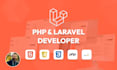 build a custom PHP laravel website, fix bugs, errors or issues