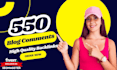 make 550 blog comments backlinks on high authority sites