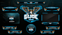 design twitch overlay, kick, animated stream overlay