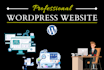 do a responsive wordpress website or landing page