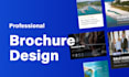 design professional brochure for your business