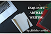 offer exquisite article writing services