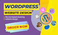 create a professional wordpress website or woocommerce store