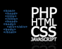 code in html, js, css, php
