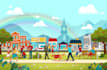 create a detailed illustration with a unique style
