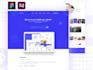design a creative website or landing page