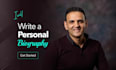 write a personal biography
