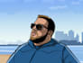 draw your photo into game character cartoon