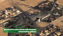 create a drop package promo with a helicopter