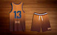 do sports uniform unique and fiery