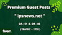do guest post on ipsnews or bignewsnetwork