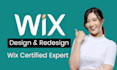 design wix or redesign a wix website design or wix online store