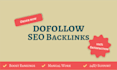 do 50 high pr authority dofollow SEO backlinks link building