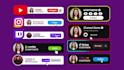 make animated youtube subscribe and social media lower thirds