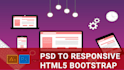 convert psd, xd, figma to html,bootstrap responsive code