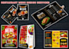 design a restaurant menu , food menu , fast food flyer