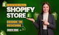 do shopify website design and redesign shopify store design shopify dropshipping