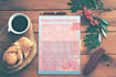 design a recipe card or menu with type, doodles, and images