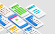 design mobile app ui, and splash screens