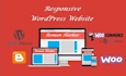 create wordpress website with responsive design