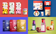 design a creative food product packaging, pouch, box design