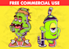 draw a custom perfect cartoon mascot logo design