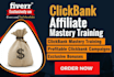 get you clickbank affiliate mastery training