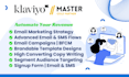 set up klaviyo email marketing automated flows for stores