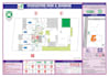 create fire  emergency evacuation plan, maps, diagram