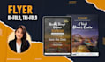 design high end flyer, media kit, or corporate leaflet