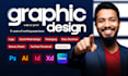 do any kind of photoshop editing and custom graphic design