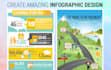 do creative and professional infographic design