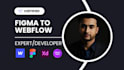 do website development, figma to webflow, webflow developer