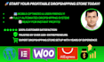 create aliexpress woocommerce dropshipping store with best selling products