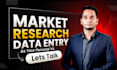 be your reliable VA for online research and data entry