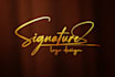 design elegant signature logo design