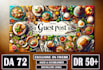 write food guest posts da72 blog off page SEO