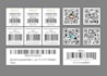 create qr code barcode label tags sticker in 1 hour