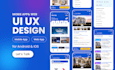 create mobile app design UI UX for android and IOS