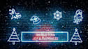 do neon christmas video greeting