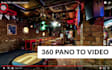 create 360 video from your spherical panoramas