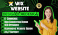 build, design or redesign wix website, wix business and ecommerce website