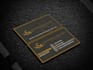 create an amazing and professional business card